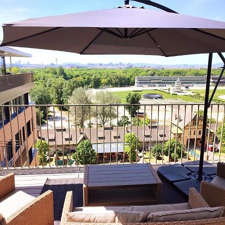 Panorama Apartment Vienna - Free Parking, Sauna & Fitness Zewnętrze zdjęcie