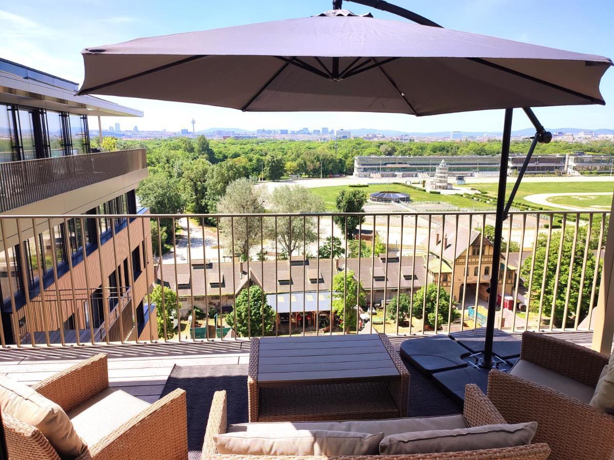 Panorama Apartment Vienna - Free Parking, Sauna & Fitness Zewnętrze zdjęcie